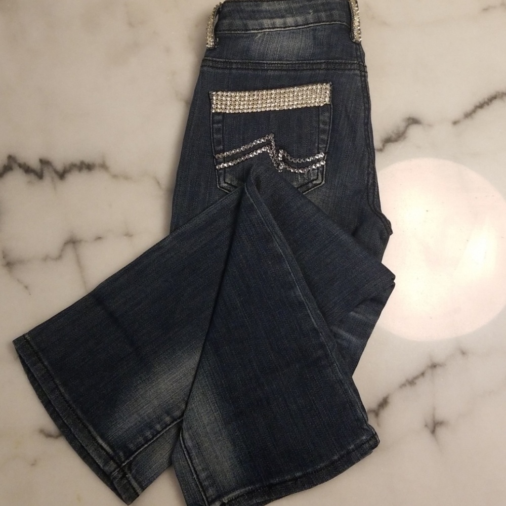 A7 Jeans Swarovski Crystals